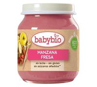 Babybio Tarrito Manzana y Fresa +6m 130 gr