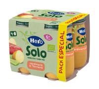 "Tarritos de jardinera de verduras, a partir de 6 meses HERO Solo 4 x 190 g."