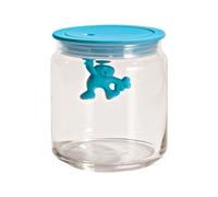 Tarro Alessi Gianni a little man holding on tight AMDR04 AZ Azul claro