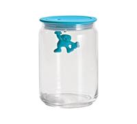 Tarro Alessi Gianni a little man holding on tight AMDR05 AZ Azul claro