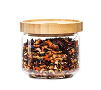 Tarro apilable con tapa de bambú 300 ml