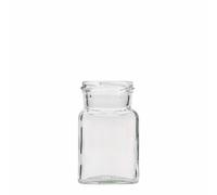 Tarro cuadrado de 150 ml, boca: Twist-Off (TO 53)