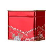 Tarro de almacenamiento de café, caja de té de metal, para té suelto, a prueba de olores, contenedores de hojalata, caja de almacenamiento, caja de regalo, contenedor de almacenamiento para el hogar