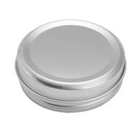 Tarro de aluminio de 36 piezas de acero redondo para el hogar, tapa de rosca, desmontaje en cualquier momento, tapa de almacenamiento, bálsamo labial para barba
