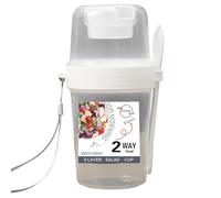 Tarro de avena durante la noche - Contenedor de pudín con de cobertura, taza de parfait reutilizable, taza de almacenamiento de cocina con tapa | Tarro de desayuno para avena, yogur, parfaits, ba