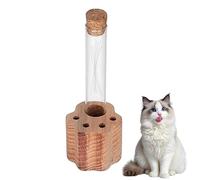 Tarro De Bigotes De Gato | Protector De Bigotes De Vidrio Transparente | Contenedor De Recogida Conmemorativa De Mascotas | Recuerdo De Pérdida De Simpatía Por Gato | Para Mujeres, Hombres, Adultos, P