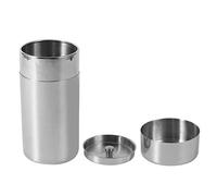 Tarro de Café, Tarro de Espresso, Tarro de Té, Tarro de Acero Inoxidable con Tapa Interior para Café en Polvo Y Granos de Café, Tarro de Almacenamiento para el Hogar, Al Aire Libre,(550ml)