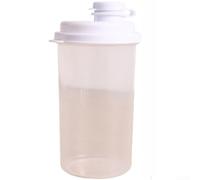 Tarro de cocina transparente de 450 ml con marcas de medición