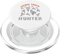 Tarro de colección Shark Tooth Hunter Shark Teeth Hunting PopSockets PopGrip para MagSafe