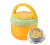 Tarro De Comida Aislado - Jarra de Vacío Apta para Microondas y a Prueba de Fugas,Bowl Térmico Aislado Para Almuerzo Y Sopa,Para Negocios Oficina Picnic Escuela Hogar Camping Y Viajes Por Carretera