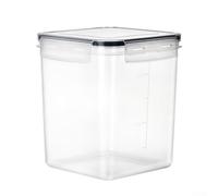 Tarro de comida apilable transparente espacioso de 5 2 litros diseñado para optimizar el espacio de tu cocina y mantener los artículos frescos (1 unidad)