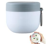 Tarro De Comida Caliente - Taza De Sopa Aislada De Acero Inoxidable Resistente A Fugas De 600 Ml Con Doble Capa | Contenedor portátil de comida caliente | Para fideos, avena, sopa, arroz y delicatesse
