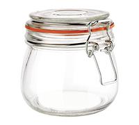 Tarro de conserva de 0,5 litros de capacidad. 17.75 oz