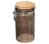 Tarro de cristal "color moderno" gris marengo 1l - 5 five simply smart
