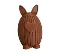 Tarro de dulces de conejo de Pascua, pequeño cuenco ideal para decoración del hogar, plato pequeño de Pascua, conies en forma de corazón, decoración de celebración