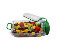 Tarro De Ensalada Portátil, Tarro De Ensalada, Ensaladera Portátil Con Apertura Lateral, Estuche Para Salsa A Prueba De Fugas, Para Refrigerios, Viajes, Picnic, Oficina, Escuela, Cocina, Despensa