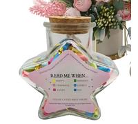 Tarro de Escritura Inspirador - Regalo de Aliento Espiritual, Conjunto de Reflexión Bíblica | Versos motivacionales diarios para mujeres y hombres, adorno de mesa decorativo, decoración del hogar