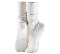 Tarro de Flores de cerámica: jarrón Decorativo de 5,91 x 4,72 x 9,17 Pulgadas, Escultura estatuilla de Bailarina de Zapatos Ballet, artesanía cerámica Duradera, exhibición hidropóni