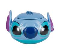 Paladone – Tarro de galletas Stitch – Producto oficial Disney, tapa en forma de Stitch