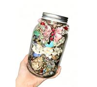 Tarro de joyería, estilo de cuento de hadas de ensueño, un hermoso sueño en un tarro, collar, pulseras, regalo sorpresa para ella, accesorio de caja, regalo x3