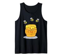 Tarro de Miel con Abejas Camiseta sin Mangas