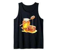 Tarro de Miel de Panal Camiseta sin Mangas