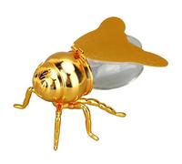 Tarro de Miel de Vidrio Con Forma de Abeja - Exquisita Figura Decorativa, Dispensador y Recipiente para Especias - para Hogar, Hotel, Restaurante