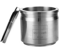 Tarro de molino de bolas de laboratorio de alta dureza, recipiente de molienda de 50 ml a 1 litro, para fresado en húmedo/seco, diseño de una sola pieza, sin esquinas muertas, acabado electropulido
