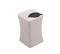 tarro de palillos, Contenedor automático for palillos de dientes, bonito soporte for palillos con prensa manual, caja de almacenamiento con tapa, decoración de mesa for el hogar (gris, E)(White,D)