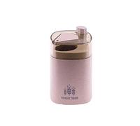 tarro de palillos, Contenedor automático for palillos de dientes, caja de almacenamiento for palillos de mesa for el hogar, dispensador de palillos(Pink)