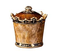 tarro de palillos, Palillero retro europeo for palillos de dientes, creativo, americano, for sala de estar, bastoncillos de algodón