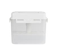 Tarro de pepino de plástico con caja de almacenamiento para conservar y fermentar Kimchi Press Fermentación