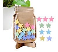Tarro de recompensa | de recompensas Star Jar para niños - Herramientas de aliento para la gestión del buen comportamiento de los padres de los profesores para la responsabilidad de los niños