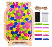 Tarro de Recompensa magnético para niños de Madera, Potty Training Recompensas Aula Tarro de Recompensas para Alumno para Aula, Profesore, Padre(100 estrellas)