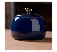 Tarro de té de cerámica vintage, lata de té, almacenamiento de cocina, lata de té de porcelana for té suelto, lata de té de cerámica brillante, recipiente for té, recipiente for almacenamiento de té,