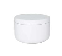 Tarro de Vela 20/50/80 tarros de vela 50 ml, recipiente aluminio for dulces, tarro cosmético, bote for crema y aceite, decoraciones for bodas, lata metal vacía for aromaterapia(White,80pcs)