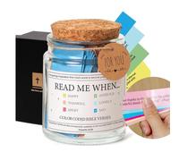 Tarro de versículo de la Biblia (tarro de emociones y sentimientos)