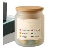 Tarro de Versículos Bíblicos | Suministros De Oración Con Escrituras,Frasco de Oración con Escrituras - Para Cristianas Madres Esposas Iglesia Escritorio Oficina Hogar Dormitorio Estudio Estantería