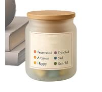 Tarro de Versículos Bíblicos,Suministros de Oración Inspiradores - Frasco de Oración con Escrituras,Para Cristianas Madres Esposas Iglesia Escritorio Oficina Hogar Dormitorio Estudio Estantería