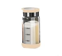 Tarro de vidrio para almacenamiento de especias diseñado para dispensar con precisión y almacenamiento seguro de tus condimentos de cocina (cubierta blanca, 200 ml)