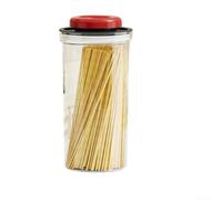 Tarro Hermético al para vacío 550ml para Cereales y Granos Tarro(Red - 1900ml)