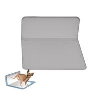 Tarro para cachorros - 943g Plegable Perros Cuenco Durabilidad | Antiadherente Antiadherente Pet Puppy Pee Pad Holder Perro Pequeño Gato Viaje por Carretera Accesorio de coche al aire libre