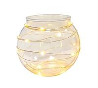 Tarro Pequeño Para Dulces - Tarro De Almacenamiento Transparente Esférico, Recipiente Acrílico Para Dulces De Buffet, Cuenco Decorativo Transparente Para Aperitivos, Florero De Mesa Con Forma