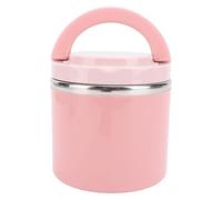 Tarro Termo para Comida, Asa Portátil, Recipiente para Comida de Acero Inoxidable, Recipiente Aislado para Comida, Termo para Almuerzo, Termo para Sopa con Tapa para Estudiantes,