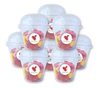 Tarros de Gominolas Variadas. Incluye 1 Kilo de Golosinas y 20 Tarros. Kit ICHUCHES para montar. Elige la tuya (Vegano)