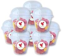 Tarros de Gominolas Variadas. Incluye 1 Kilo de Golosinas y 20 Tarros. Kit ICHUCHES para montar. Elige la tuya Halal | Sin Azucar | Veganas (Sin Azucar)