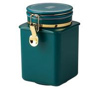 Tarros herméticos de almacenamiento de café herméticos, adecuados para cocina y almacenamiento, por lo que es un accesorio esencial de cocina (azul)