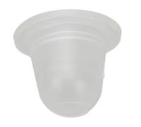 TARSHYRY 100 Vasos de Silicona para Tinta de Tatuaje, Soportes de Pigmento Transparentes para Artistas de Tatuajes (M)