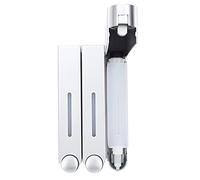 TARSHYRY Accesorios de Baño, Dispensador de champú para Ducha Aprox. 280x153x90mm/11x6x3.5in Material ABS Dispensador de champú y Acondicionador para Restaurantes, Hoteles, Escuelas, Aeropuertos y