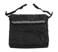 TARSHYRY Accesorios para Sillas de Ruedas, Bag Walker Aprox. 200 G / 7.1oz con Bolsa de Silla de Ruedas Reflectante de Seguridad de Seguridad Adicional para la Parte Posterior de la Silla Negra